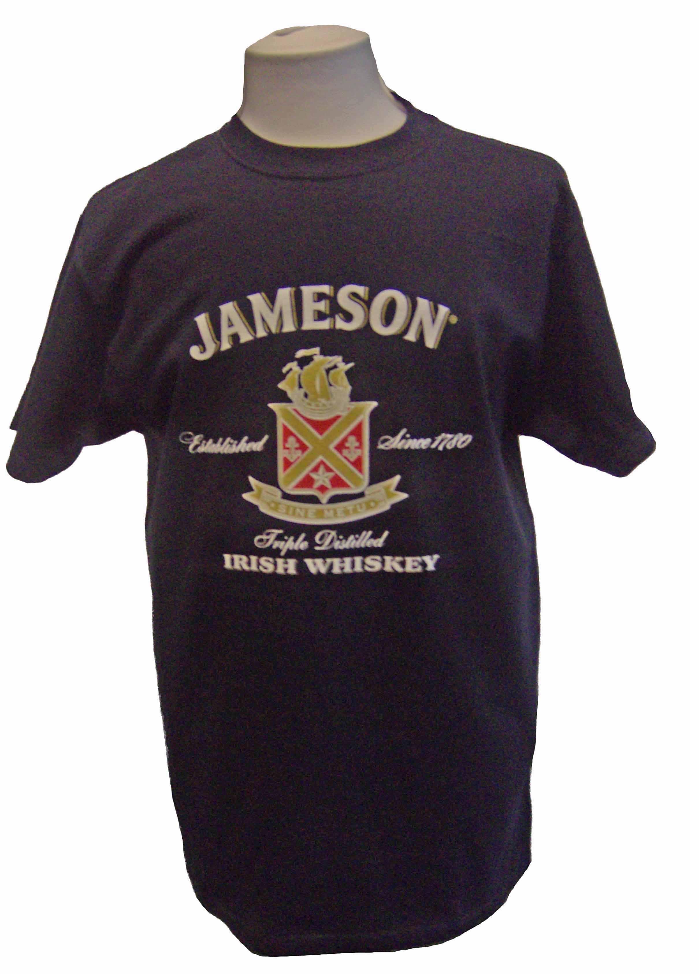 Jameson Irish Whiskey T-Shirt Ireland Sz S,M,L,XL,XXL | eBay