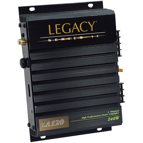 New Legacy LA120 240W 2 Channel Car Audio Amplifier NR