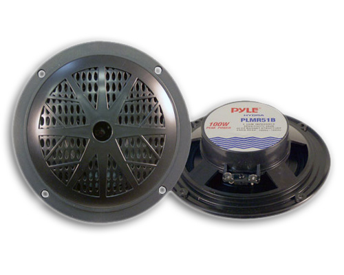 New PYLE PLMR51B 5.25 Inch 100W Car Audio Speakers NR