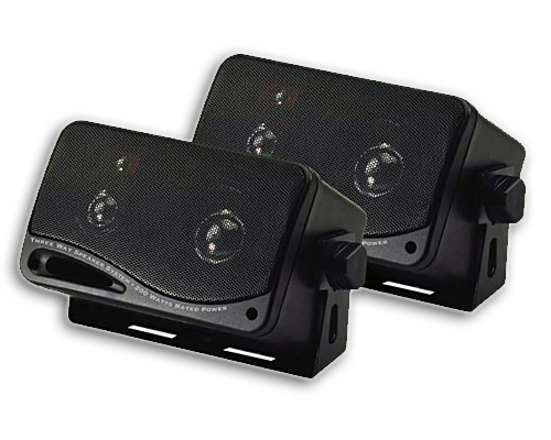 New Pair PYRAMID 2022SX 200 Watt 3-Way Car Speakers NR