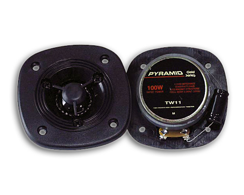 2 New PYRAMID 3/4" Car Stereo Dome Tweeters Speakers NR