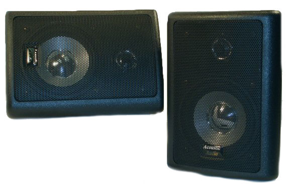 New Pair Car Truck Speakers Audio Tailgating 300 Watt