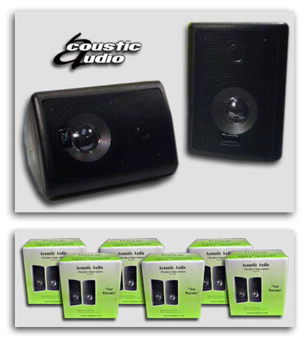 12 New Indoor Outdoor Speakers 300 Watt Surround Boat