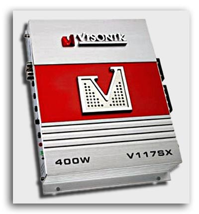 400 Watt Bridgeable Amplifier Amp Visonik V117SX Car NR