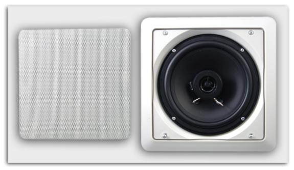 Center Channel In-Wall Audio Speaker New 6.5” 250W NR