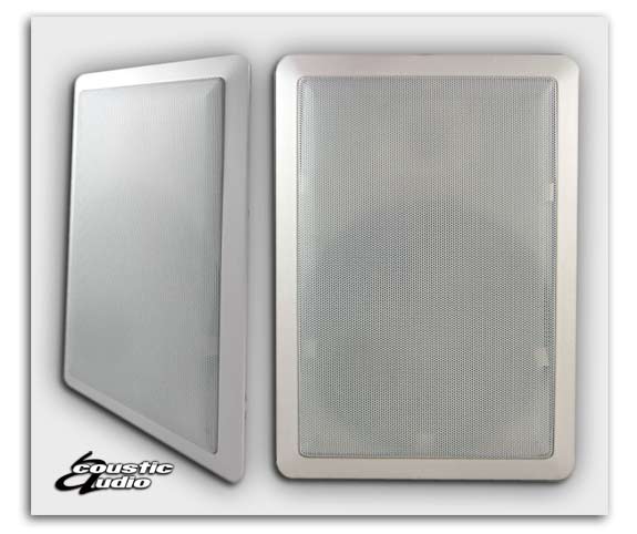 Pair New 8” Surround Sound Speakers Acoustic Audio MT-8