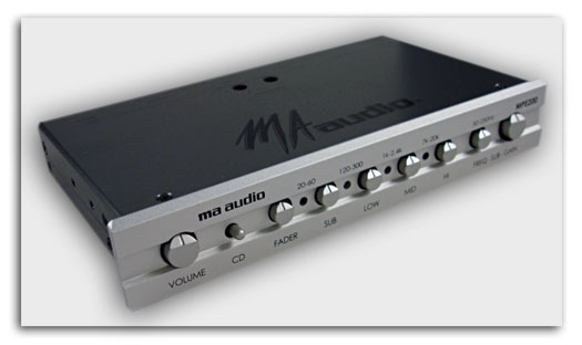 New MA Audio Variable Parametric EQ Subwoofer Output NR