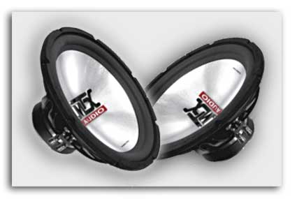 New Pair MTX Thunder Subs 12 Inch 4 Ohm 4500 Series NR