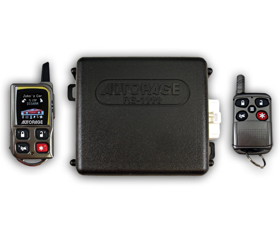 New AutoPage 1 Mile Car Starter Alarm RS-1000 RS1000 NR