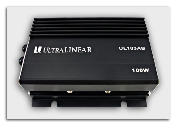 New Ultra Linear UL103AB 100W RMS 2 Channel Car Amp NR