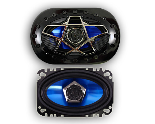 2 New Boss Blade 4” By 6” 2 Way Full Range Speakers NR
