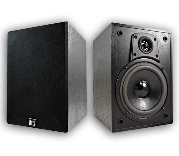 New Pair Home Theater Surround Sound Speakers Dual NR