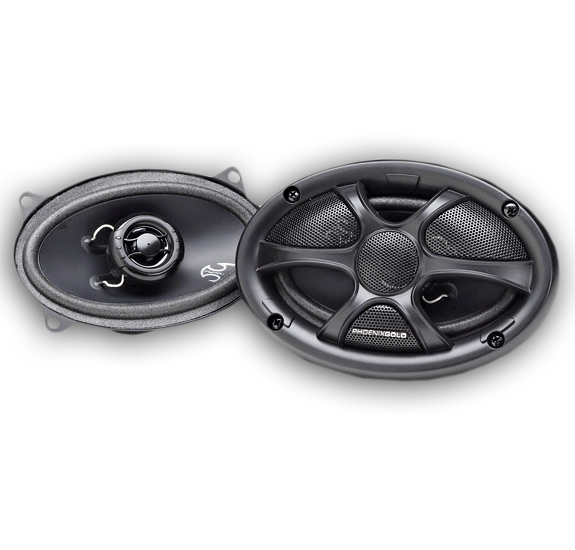 New Pair Phoenix Gold Ryval 4 x 6" Car Speakers V460 NR
