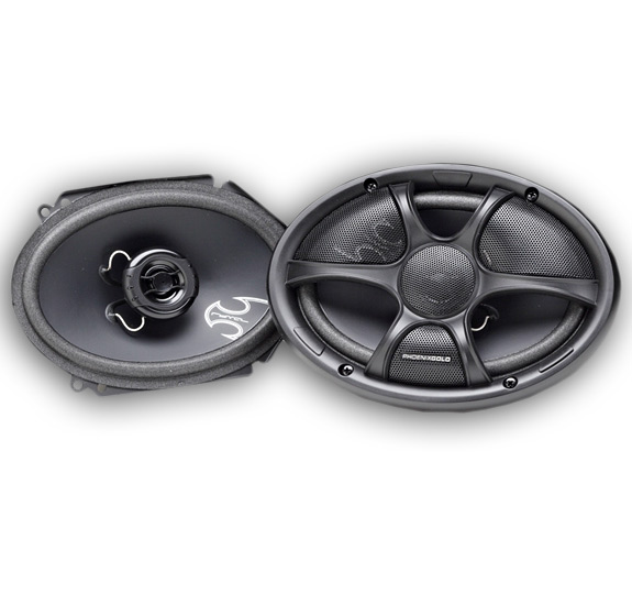 New Pair Phoenix Gold 5x7" 2-Way Car Audio Speakers NR