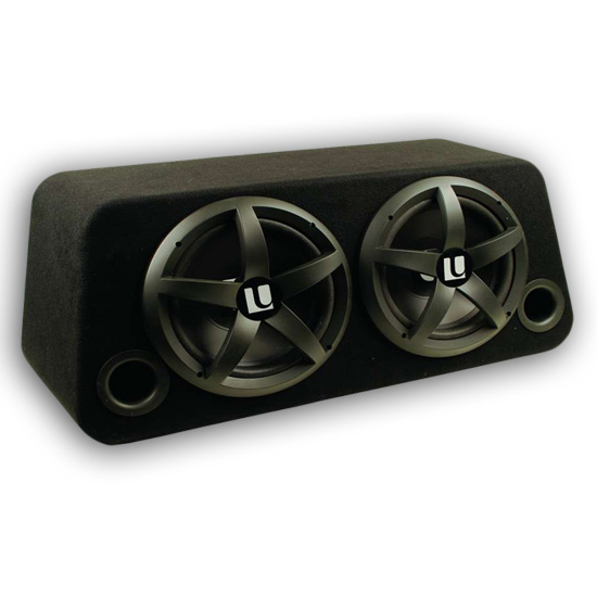 New Pair Ultra Linear 12" Subwoofers w/Subwoofer Box NR