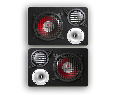 New Pair Visonik 3-Way Pro Audio DJ Speakers System NR