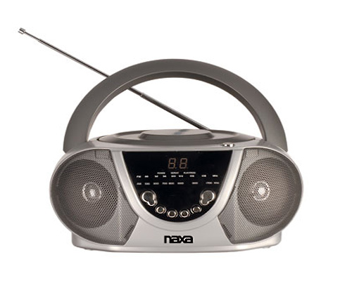 New Portable CD Player Boombox w/AM FM Stereo Radio NR