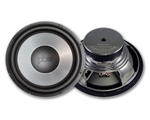 New PowerBass 15" 800 Watt DVC 4 Ohm Car Subwoofer NR