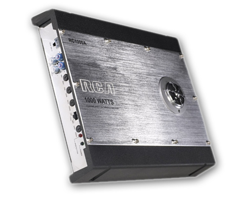 New RCA RC1000A 1000 Watt 2 Channel Car Amplifier NR