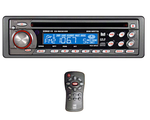 New Dual Car Audio AM FM Stereo CD Player Receiver NR