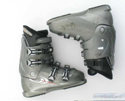 Used Salomon Performa 660 Gray Men's Ski Boots Size 15