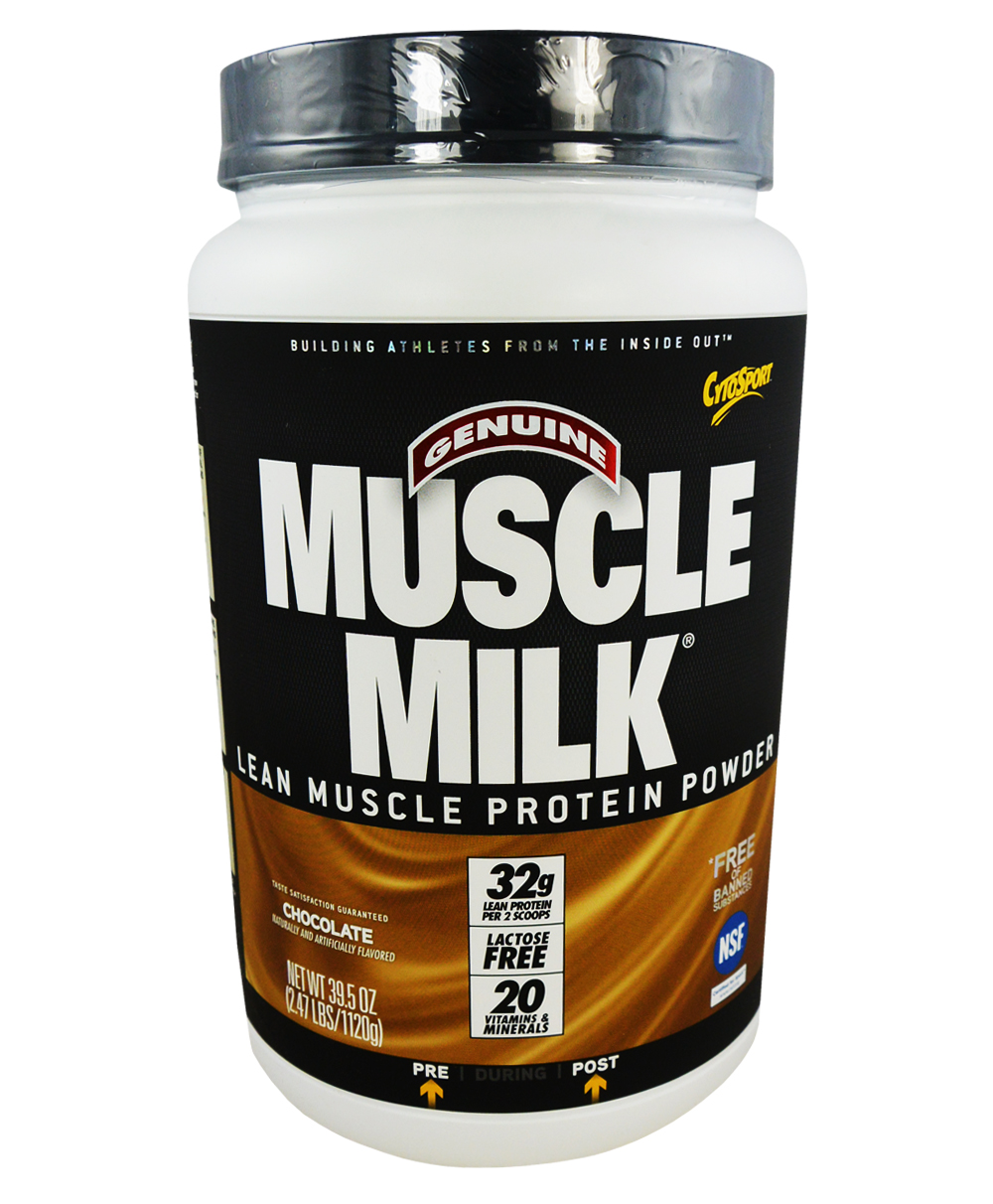CYTOSPORT: MUSCLE MILK CHOCOLATE 2.0LB (GROWTH POWDER)