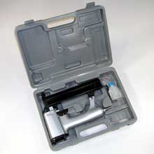 1" Air Brad Nailer w/ Case w/ Nails-18 Gauge-Air Tools