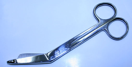 5 1/2" EMT SHEARS STAINLESS STEEL BANDAGE SCISSORS NEW