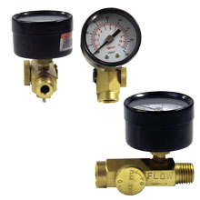 NEW PNEUMATIC AIR LINE REGULATOR AND PRESSURE GAUGE