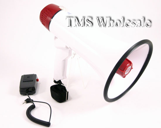 NEW 25 Watt LOUD Megaphone / Bullhorn W Siren & Music