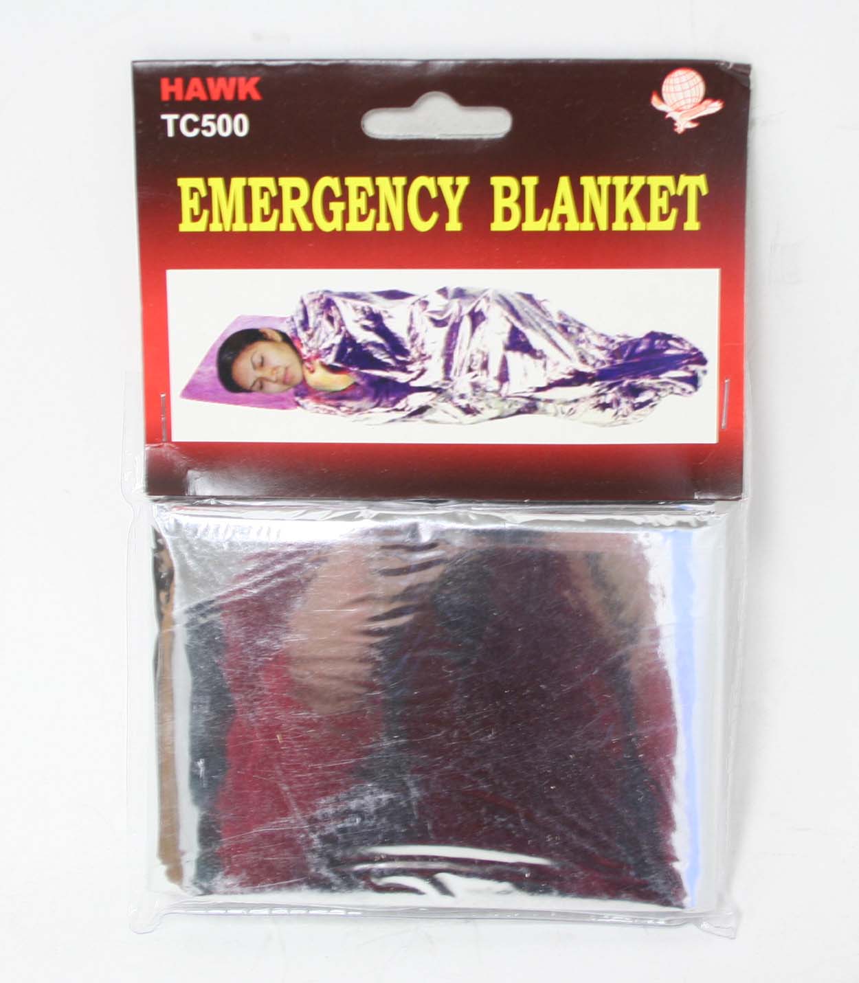New Foil Bag Emergency Rescue Blanket Sleeping Blankets