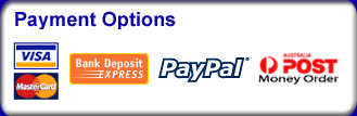 All of these Methods are available through our Checkout Process
