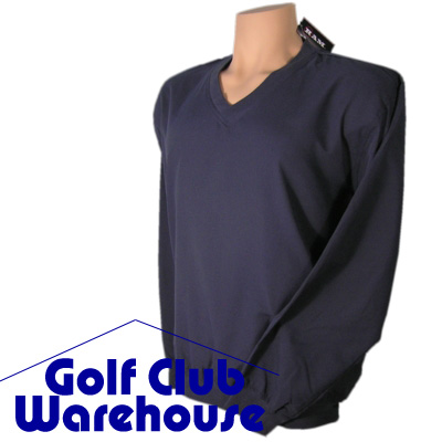 USiFF Auction Discounts - "Ram Golf Wind Shirt Microfibre V-Neck Navy XL New