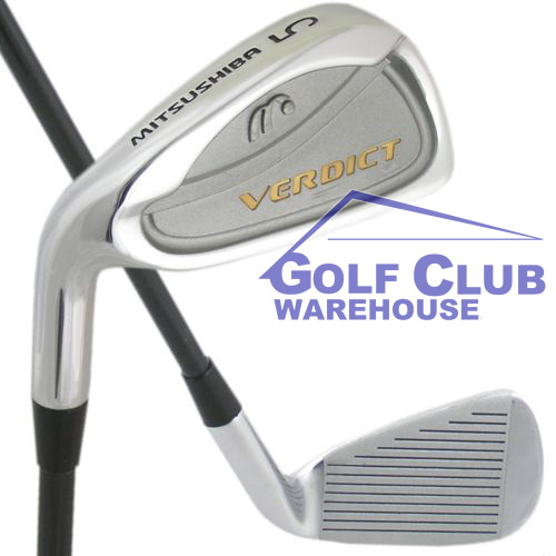 Mitsushiba Golf Iron Set Verdict Left LH Reg 3 PW New