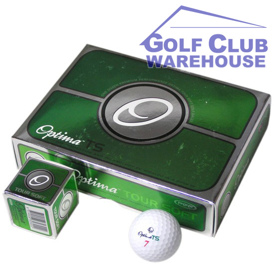 Optima Golf Balls TS Green 3 Dozen 36 Balls New