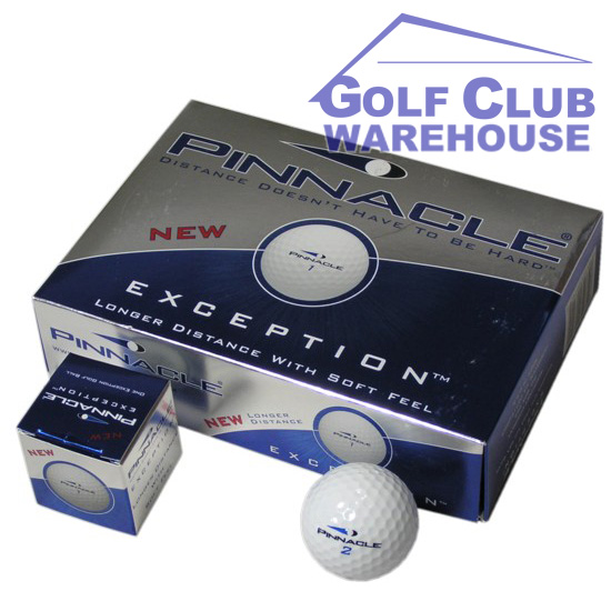 Pinnacle Golf Balls exception White 3 Doz 36 Balls New