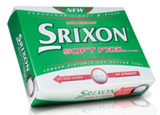 Srixon Golf Balls soft feel White 1 Dozen 12 Balls New