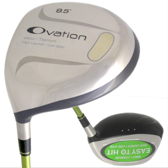Adams Golf Driver Ovation 460cc 95� Stiff Left LH New