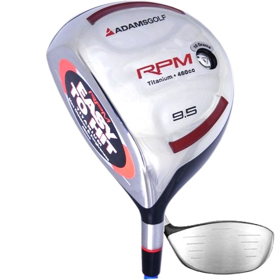 Adams Golf Driver RPM 460 Titanium Neutral 95 ANVS Left LH Stiff
