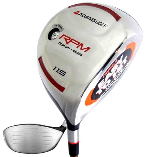 Adams Golf Driver RPM 460 Titanium Neutral 115 Senior NVS