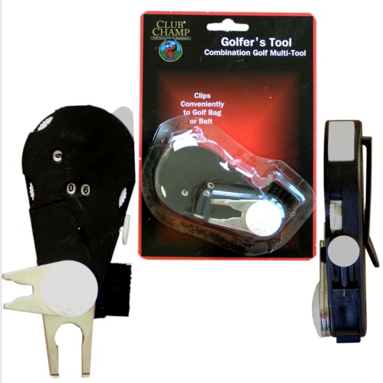 Club Champ Golf 5 In 1 Combo Pocket Accessory G Tool