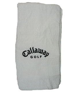 Callaway Golf CartBuggy Towel White 38x53 cm Brand New