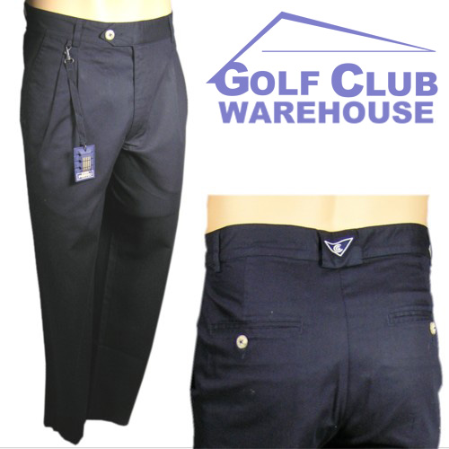 Cleveland Golf Trousers Mens Athletic Sports Pants Navy Medium 32 82