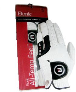 Etonic Golf Glove All Temp Feel Ladies Left Small 3pack