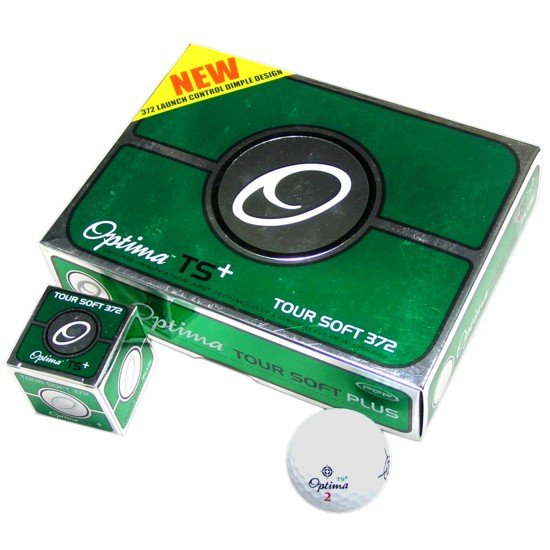 Optima Golf Balls TS plus White 3 Dozen 36 Balls New