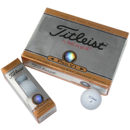 Titleist Golf Balls Pro V1 White 1 Dozen 12 Balls New on sportingdirectory.com.au