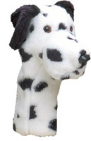 Golf Club Wood Head Cover Driver Headcover Dalmation New