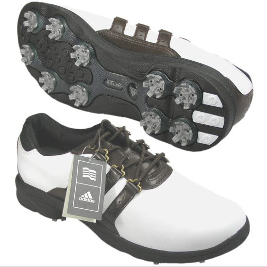 Adidas Golf Shoes SSE Comfort WhiteBrown Mens 11 W US