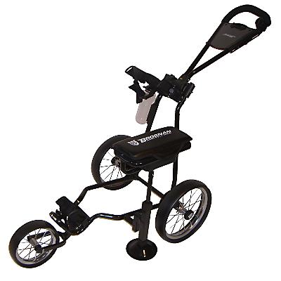 Fold Trolleys on Brosnan Golf Buggy Turf Glider Fold Up Cart Trolley Trundler With Seat