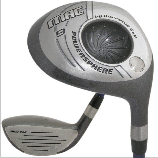 Burrows Golf 9 Fairway Wood Powersphere MAC 24 Deg New